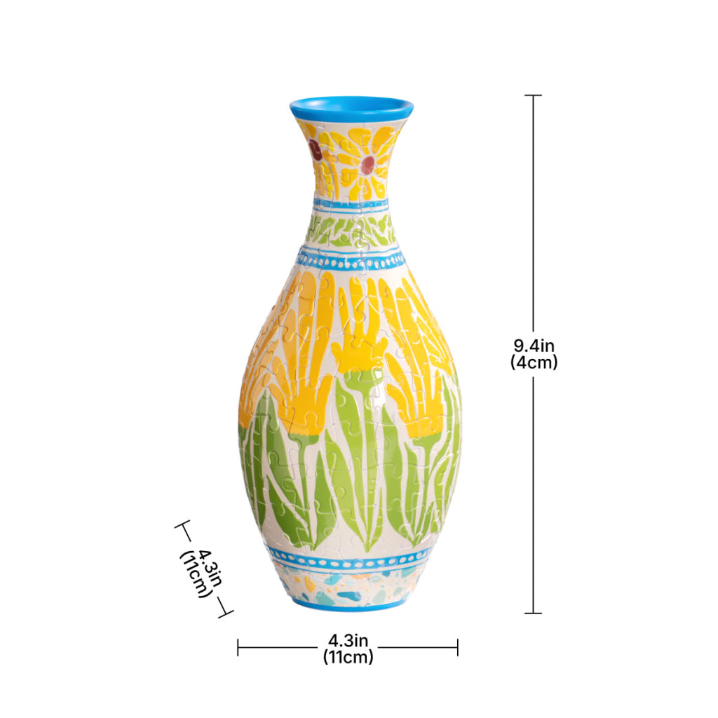 Robotime Puzzle Vase Summer Blossoms Sunset Mosaic VAS001 - Dropship