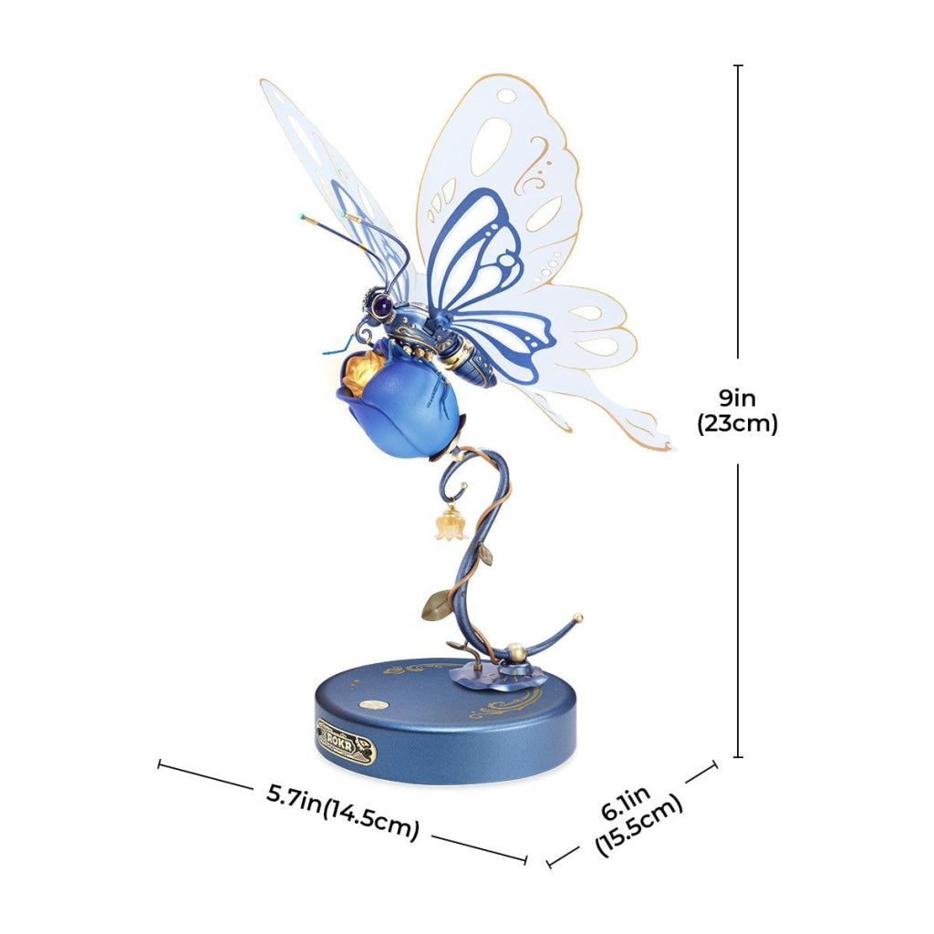 Robotime Rokr Butterfly Diy Mechanical 3D Puzzle Dropship