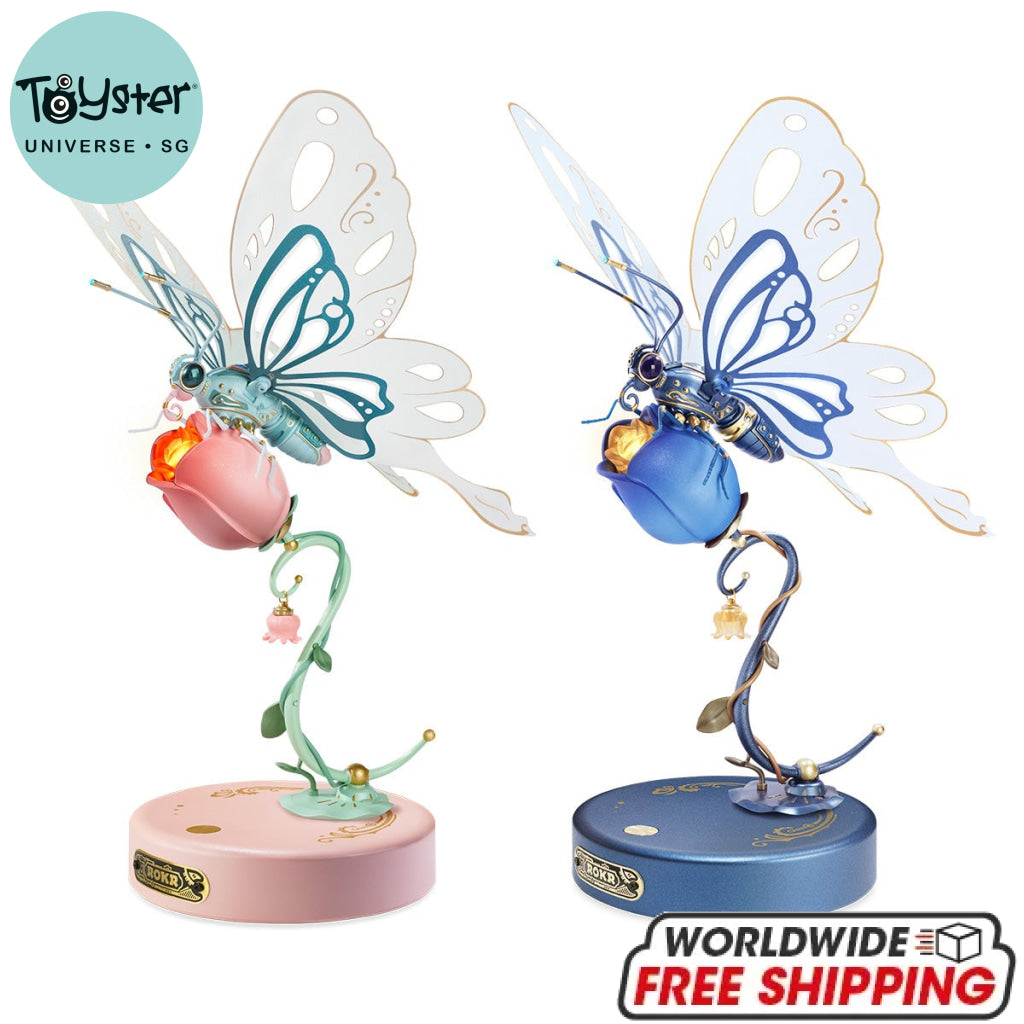 Robotime Rokr Butterfly Diy Mechanical 3D Puzzle Dropship