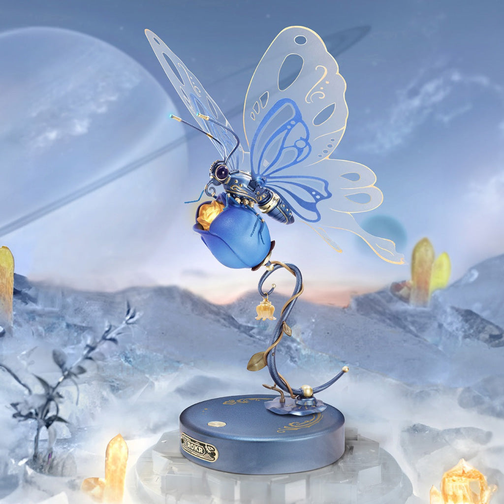 Robotime Rokr Butterfly Diy Mechanical 3D Puzzle Dropship