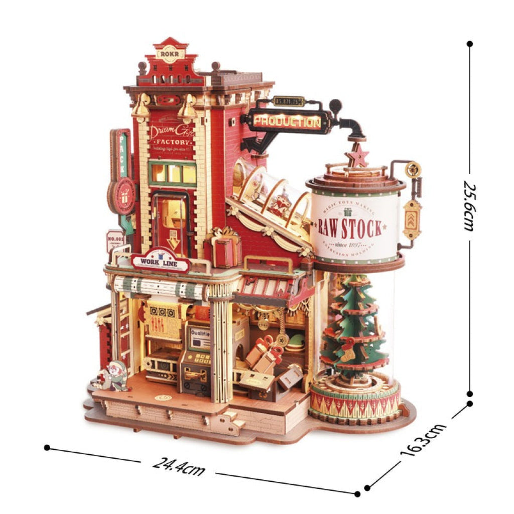 Robotime ROKR ロマンティック カルーセル メカニカル オルゴール 3D