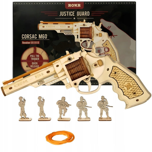 Robotime ROKR Corsac M60 Justice Guard Blaster Dropship