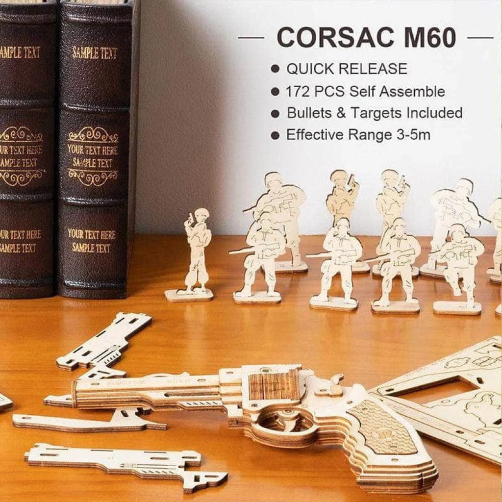 Robotime Rokr Corsac M60 Justice Guard Blaster Lq401 Dropship