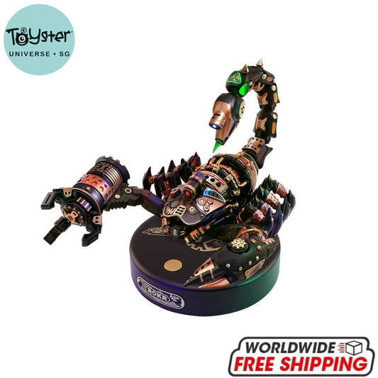 Robotime Rokr Emperor Scorpion Model Diy 3D Puzzle Mi04 Dropship