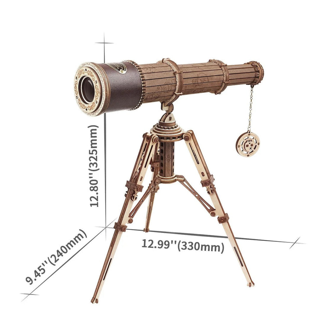 Robotime Rokr Monocular Telescope 3D Wooden Puzzle St004 Dropship