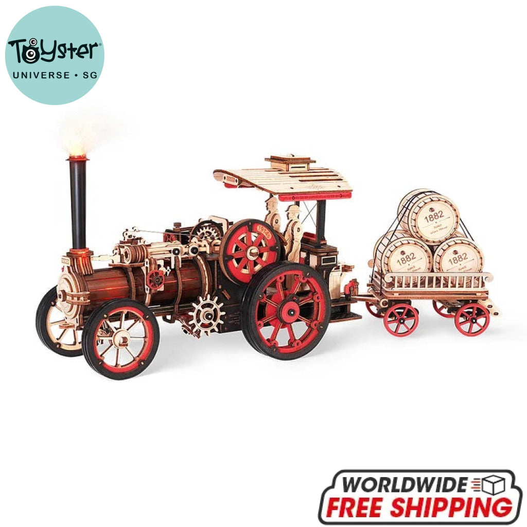 Robotime Rokr Steam Engine Lka01 Dropship