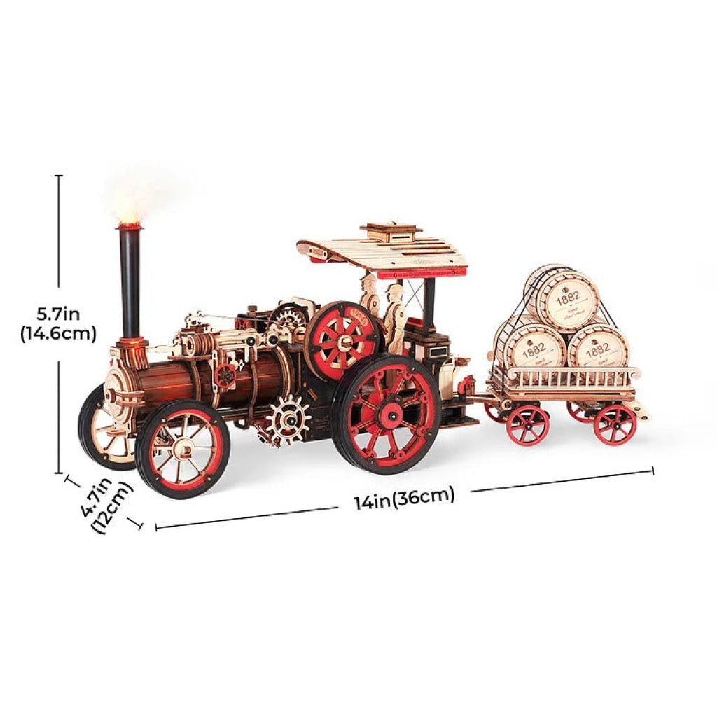 Robotime Rokr Steam Engine Lka01 Dropship