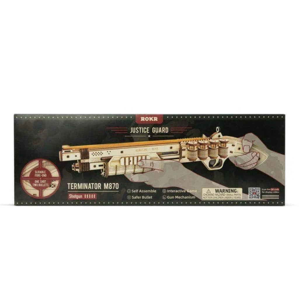Robotime ROKR AK-47 Assault Rifle Toy Gun 3D Wooden Puzzle LQ901
