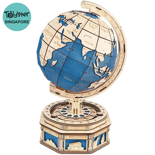 Robotime Rokr The Globe Model 3D Wooden Puzzle St002 Dropship