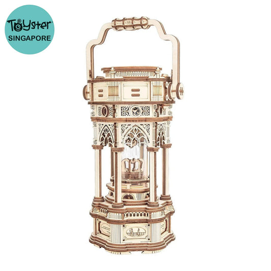 Robotime Rokr Victorian Lantern Mechanical Music Box Amk61 Dropship