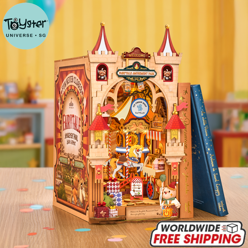 Rolife Fairytale Amusement Park DIY Book Nook TGB17 - TOYSTER Singapore ...