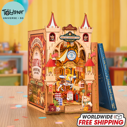 Robotime Rolife Fairytale Amusement Park DIY Book Nook TGB17 - Dropship