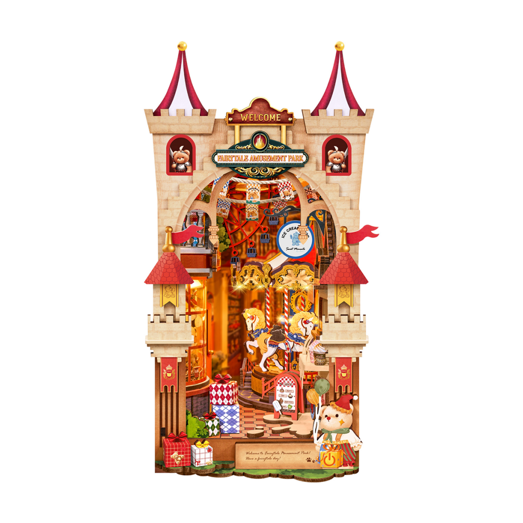 Robotime Rolife Fairytale Amusement Park DIY Book Nook TGB17 - Dropship