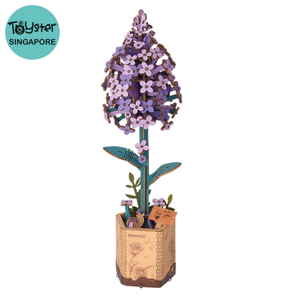 Robotime Rowood Lilac Tw021 Dropship