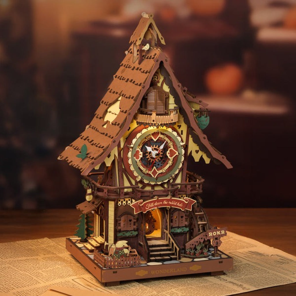 ROKR Cuckoo Clock Mechanical 3D Wooden Puzzle - Robotime