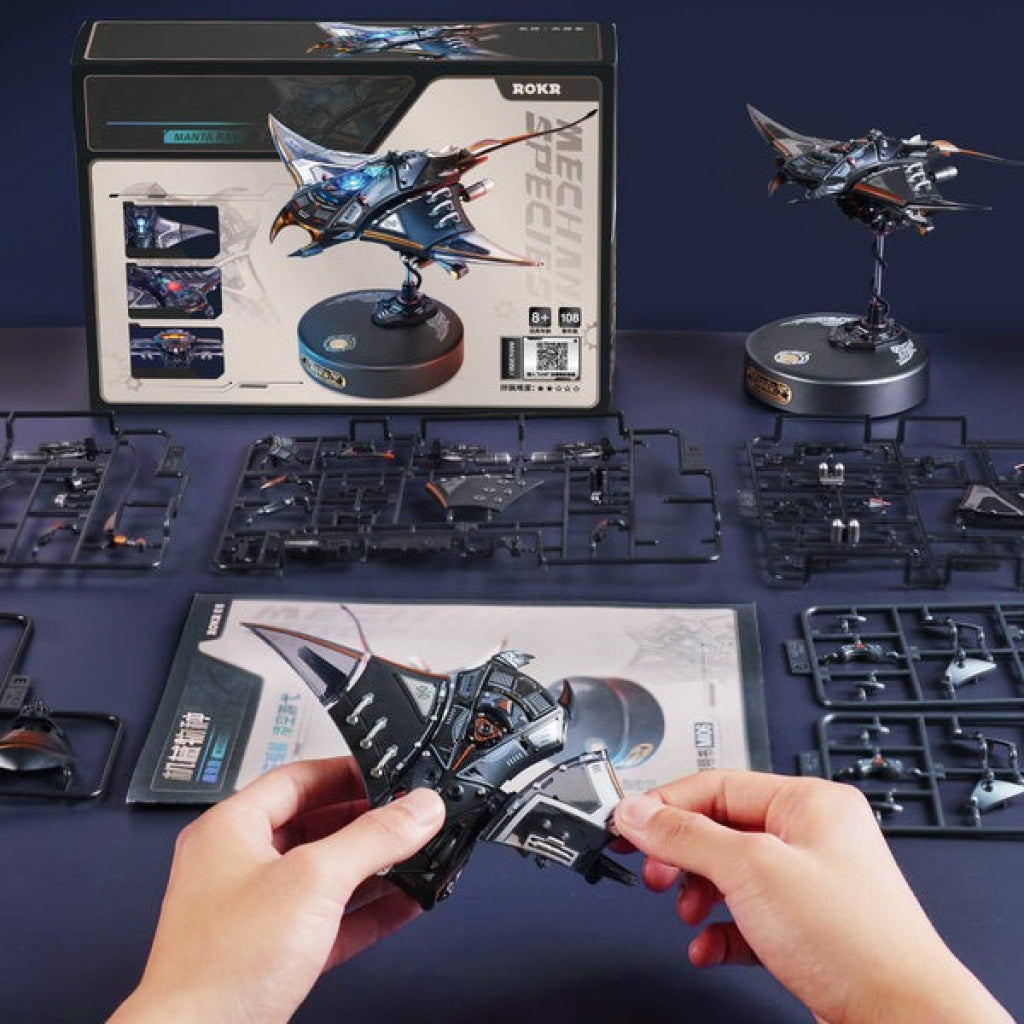 ROKR Manta Ray Mechanical 3D Puzzle Kit MI06 - Robotime