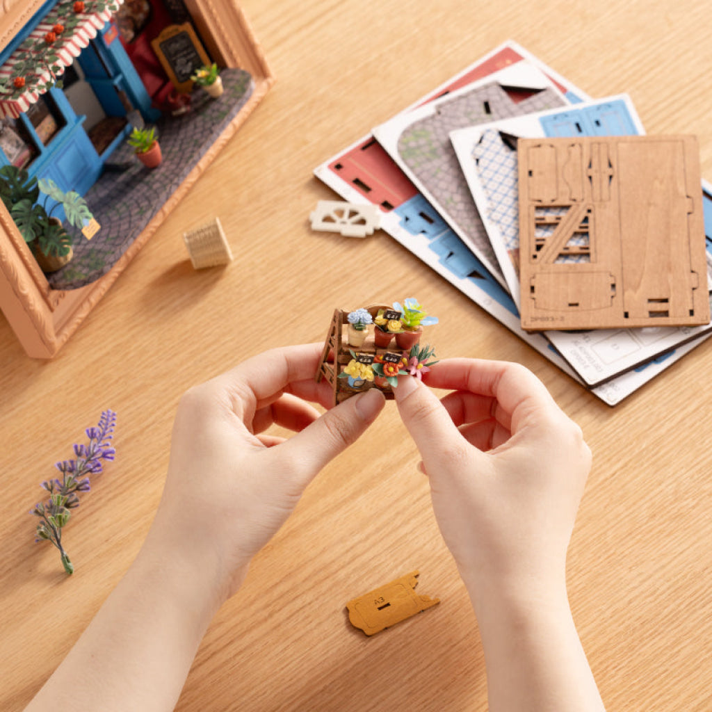 Rolife Daily Fresh Flower 3D Wooden Puzzle DP003 - Dropship