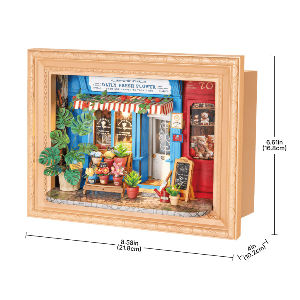Rolife Daily Fresh Flower 3D Wooden Puzzle DP003 - Dropship