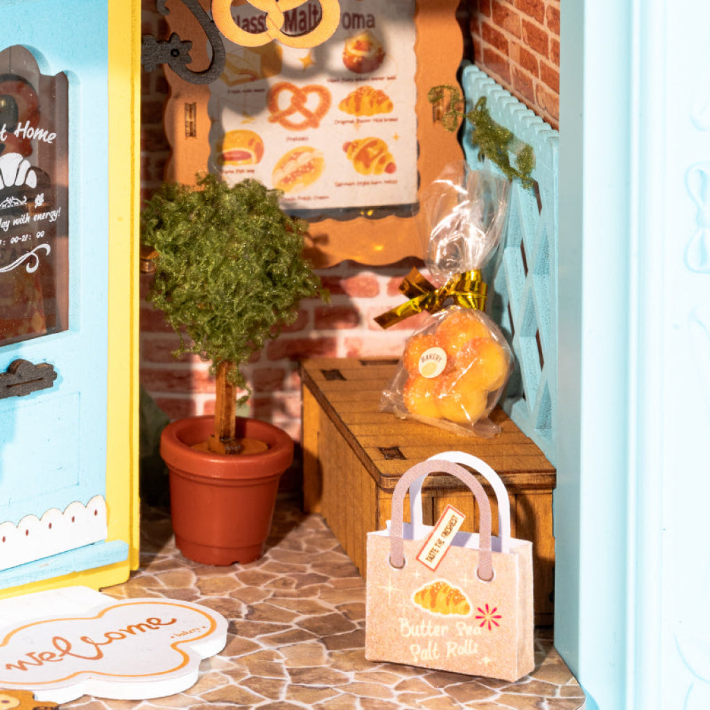 Rolife Fluffy Cat Bakery 3D Wooden Puzzle DP001 - Dropship