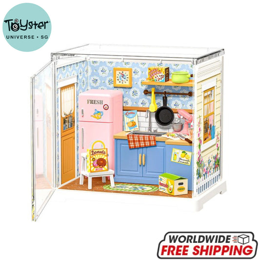 Rolife Homely Baking Kitchen DIY Miniature House DWS08B - Dropship