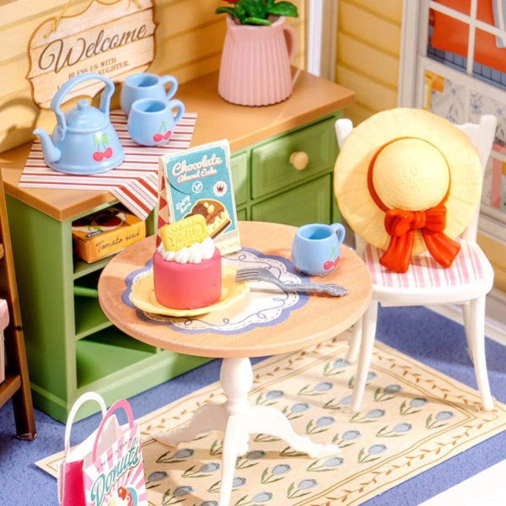Rolife Sunshine Sip Porch DIY Miniature House DWS07B - Dropship