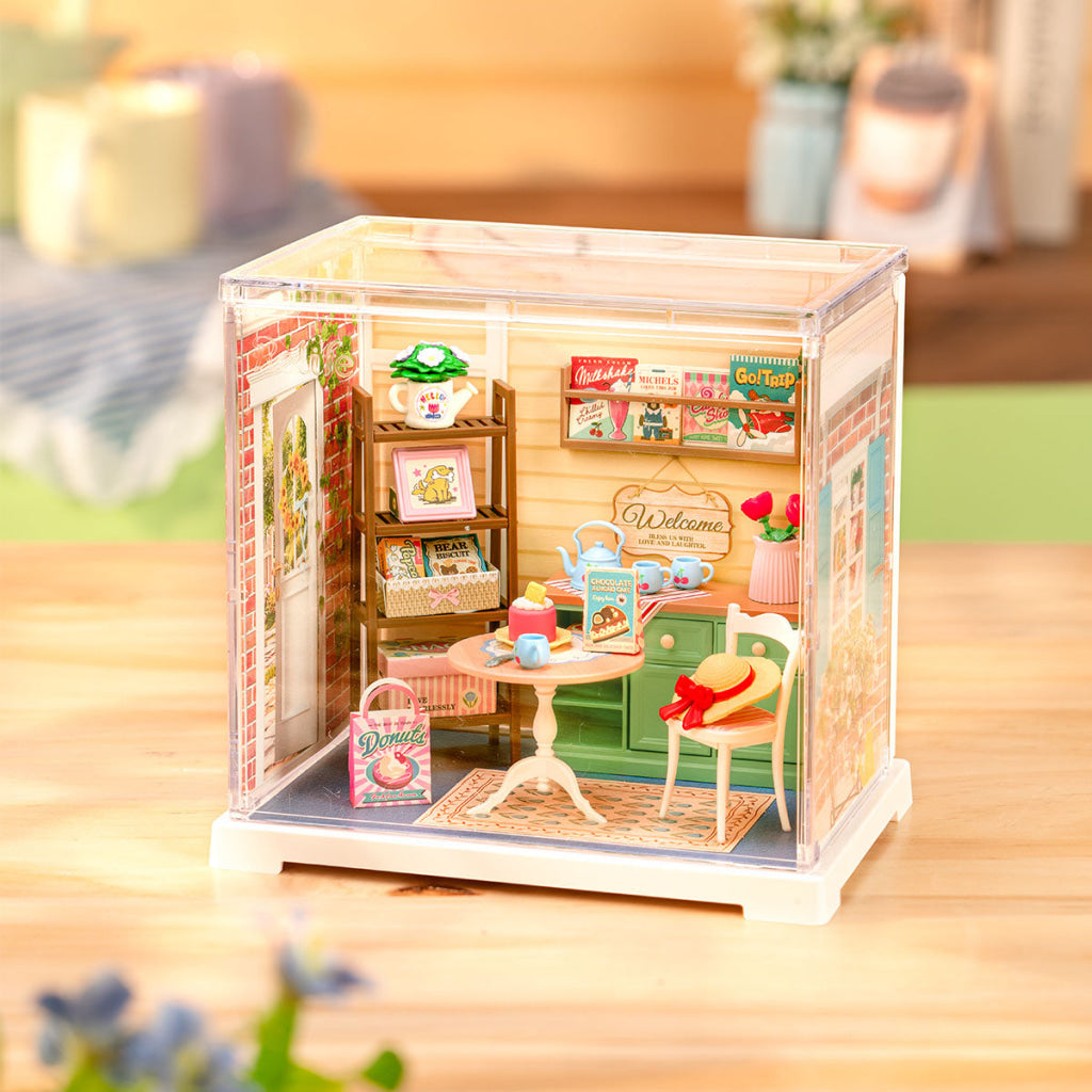 Rolife Sunshine Sip Porch DIY Miniature House DWS07B - Dropship