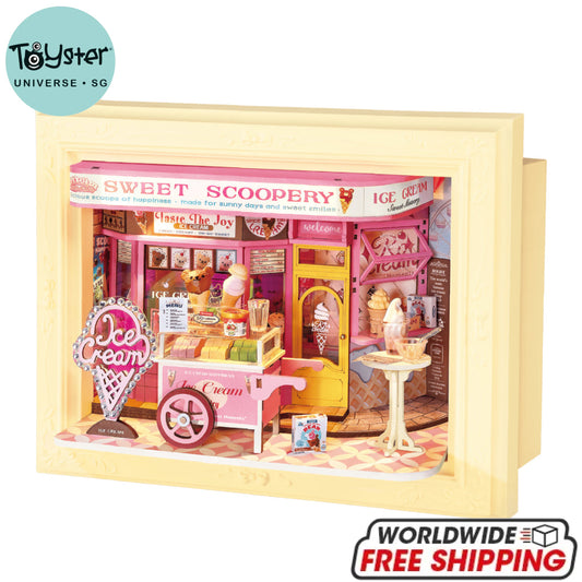 Rolife Sweet Scoopery Ice Cream 3D Wooden Puzzle DP002 - Dropship