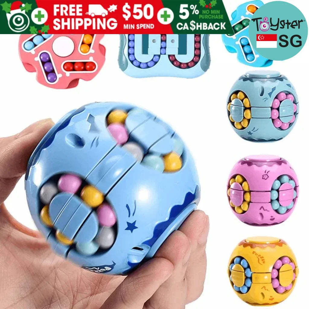 Rotating Bean Intelligence Fingertip Cube