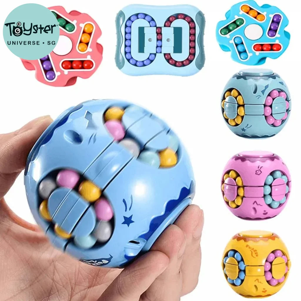 Rotating Bean Intelligence Fingertip Cube