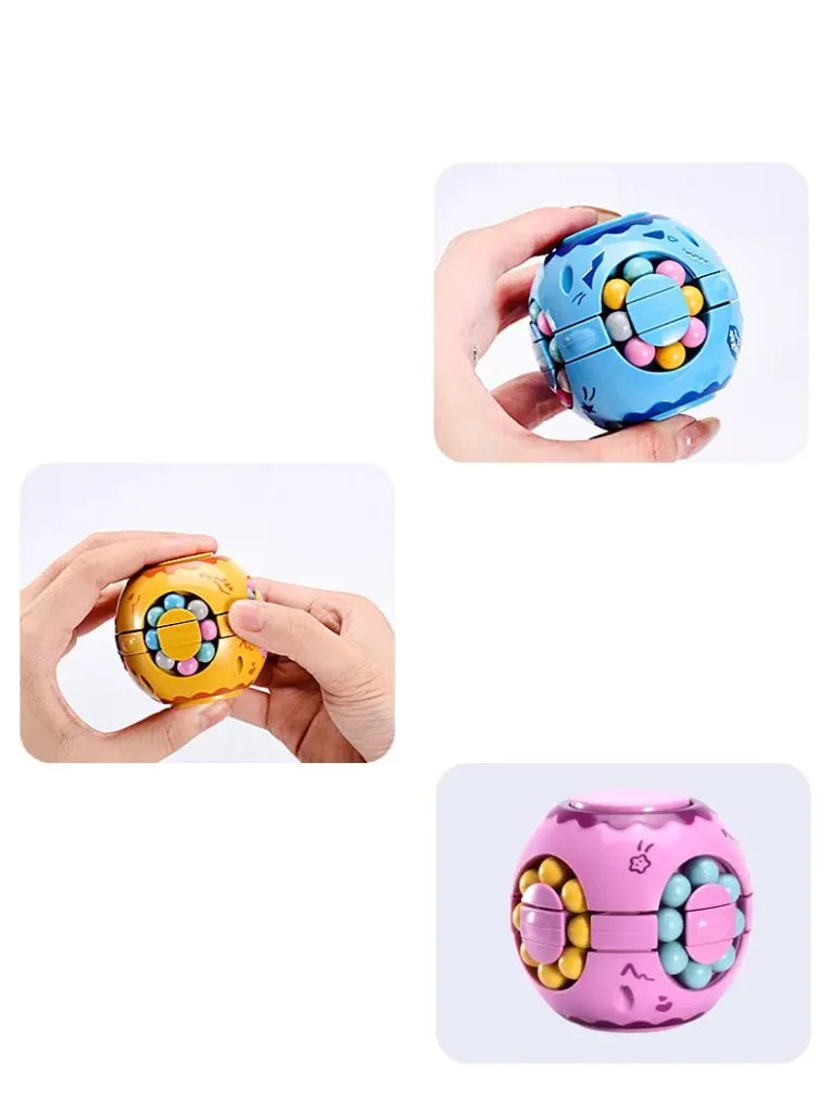 Rotating Bean Intelligence Fingertip Cube