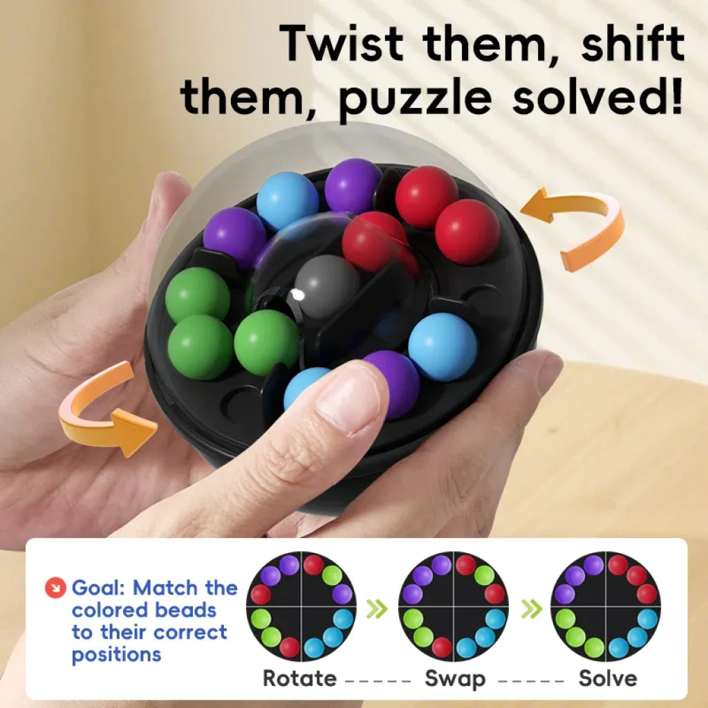 Rotating Puzzle Ball Brain Teaser - Rotating Puzzle Ball