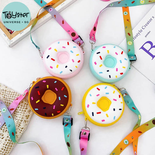 Round Donut Crossbody Bag