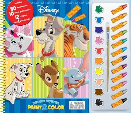 Deluxe Poster Paint & Colour : Disney Animal Classics