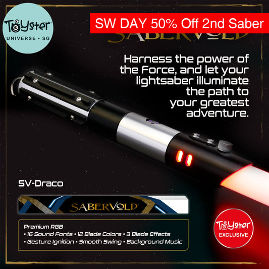 SaberVold SV-Draco Lightsaber Premium RGB Premium RGB SaberVold