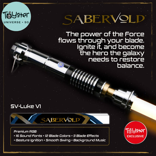 SaberVold SV-Luke V1 Lightsaber Premium RGB Preimum RGB SaberVold