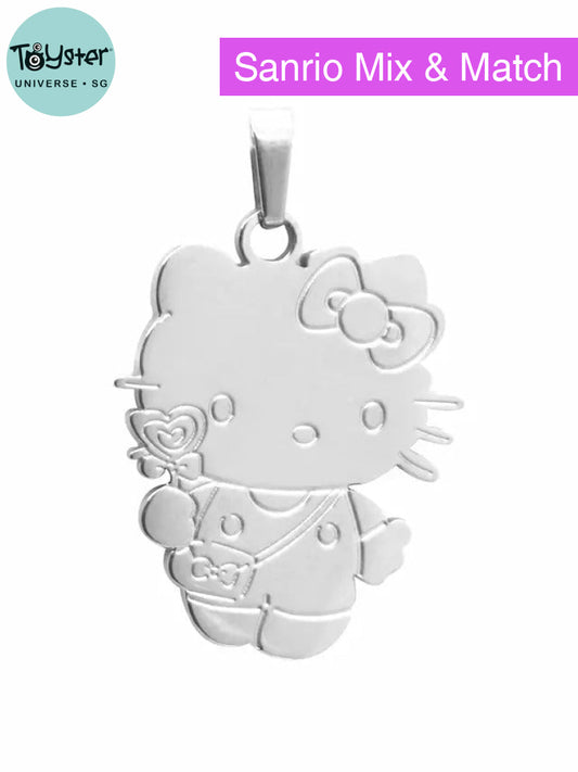 Sanrio Hello Kitty ’Go Shopping’ Silver-Plated Necklace