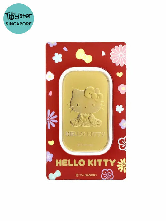Sanrio Hello Kitty Showa Collection 24K Gold-Plated Ingot