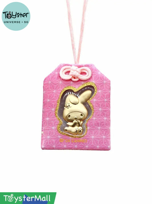 Sanrio My Melody Friends Collection Gold Foil With Charm Bag Hello Kitty