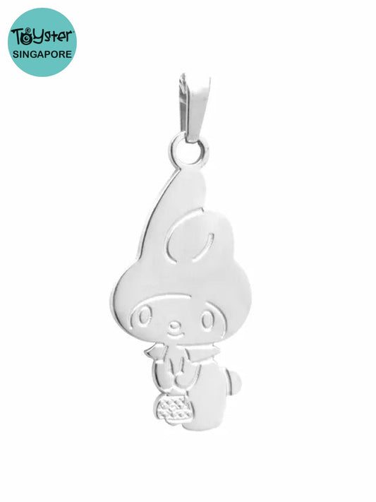 Sanrio My Melody ’Go Shopping’ Silver-Plated Necklace Hello Kitty