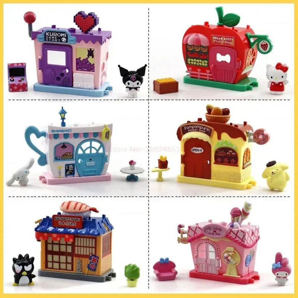 Sanrio Stacked Play House Streetscape Series - Bad Badtz-Maru Hello Kitty