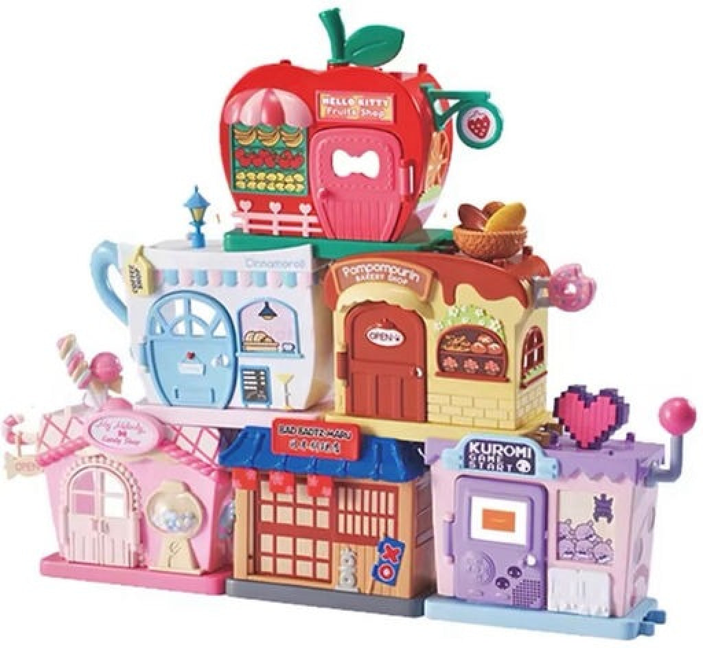 Sanrio Stacked Play House Streetscape Series - Hello Kitty