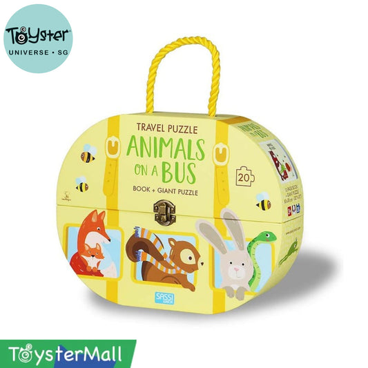 Sassi Animals on a Bus - Travel Puzzles - SASSI