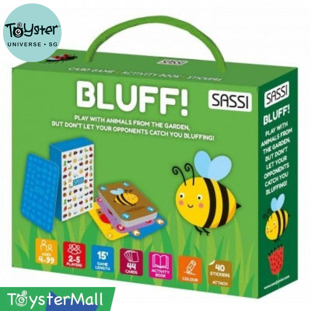 Sassi Card games - Bluff! The Garden SASSI