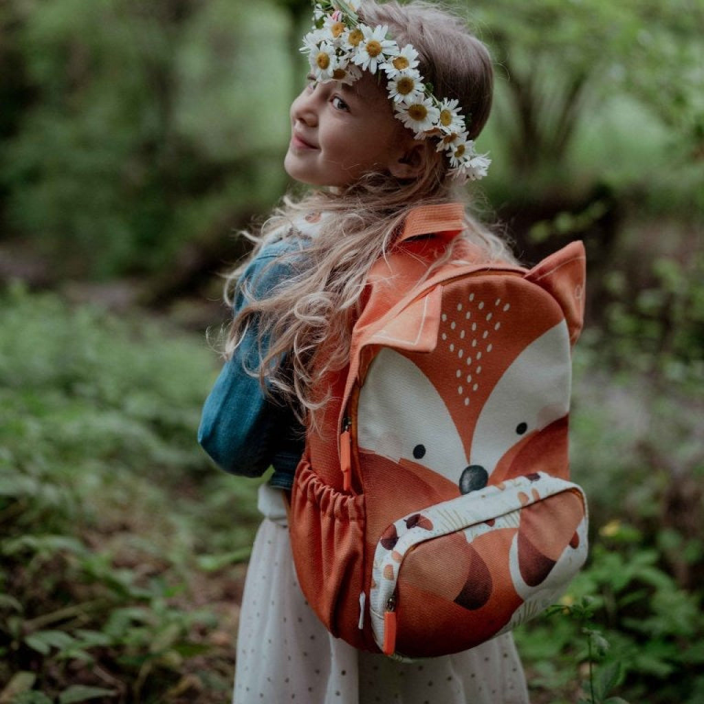 Sassi Crunchy The Fox Junior Backpack A4 Sassi