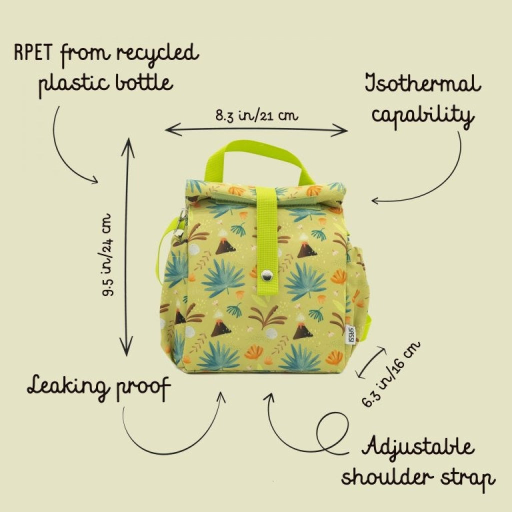 Sassi Insulated Lunch Bag - Cracky the Dinosaur SASSI