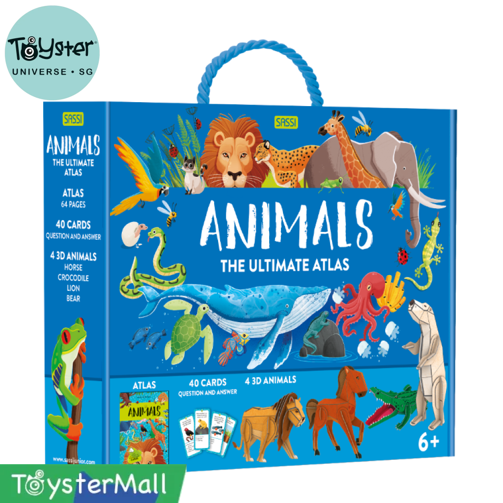 Sassi Mega Atlas: The Ultimate Atlas Animals - SASSI
