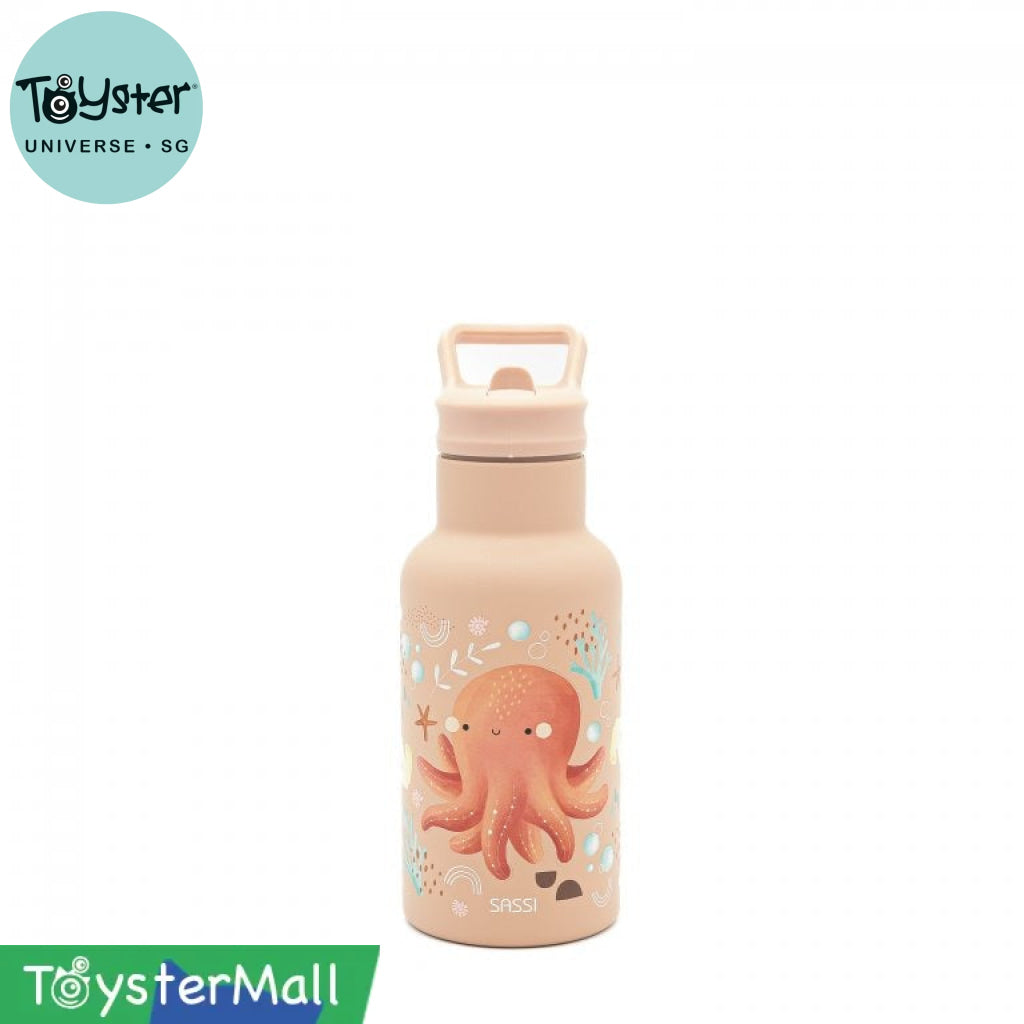 Sassi Slurpy the Octopus 500 ml Stainless Steel Bottle SASSI