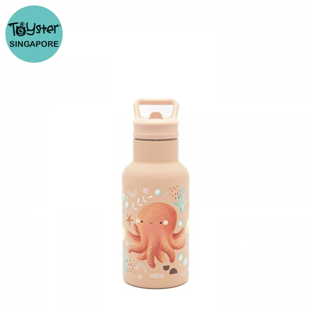 Sassi Slurpy the Octopus 500 ml Stainless Steel Bottle SASSI