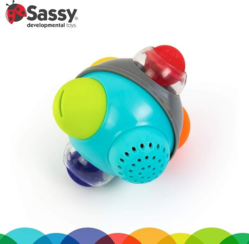Sassy Rain Shower Bath Ball Stem Toy Sassy