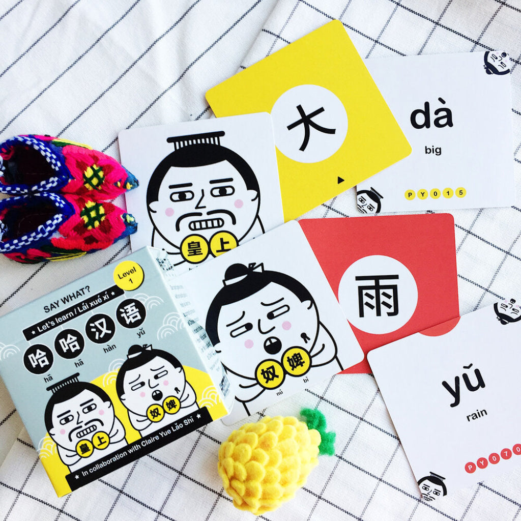 SAY WHAT? HAHA HanYu 哈哈汉语 - Card Games
